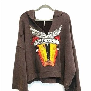 Free People “You Decide”  Free Spirit Sweatshirt